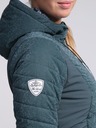 Loap Petrolfarbene Damen-Skijacke LOAP OKILARA