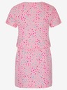 Loap Rosa gemustertes Mädchenkleid LOAP BESNA