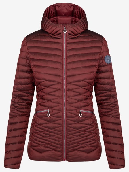 Loap Burgunderfarbene Steppjacke für Damen LOAP ILLA