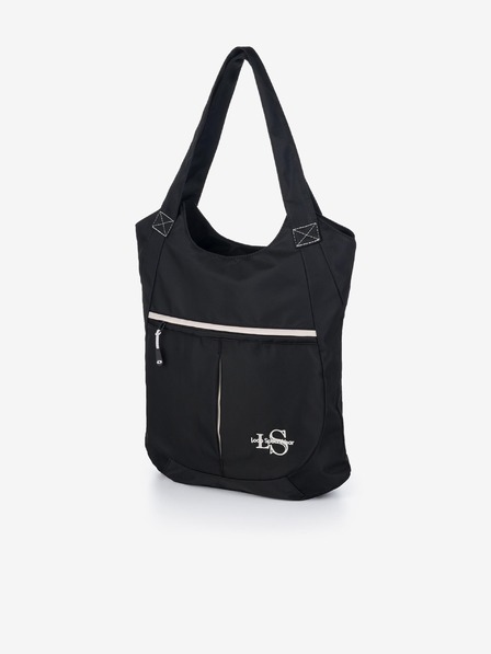 Loap Weiß-schwarze Damentasche LOAP Binny