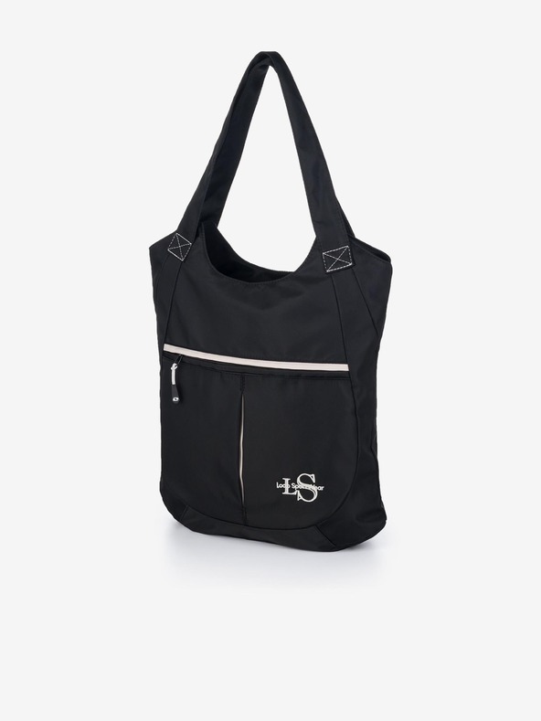 Loap Weiß-schwarze Damentasche LOAP Binny
