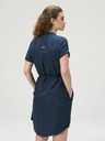 Loap Dunkelblaues Damenkleid LOAP Nella