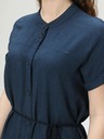 Loap Dunkelblaues Damenkleid LOAP Nella