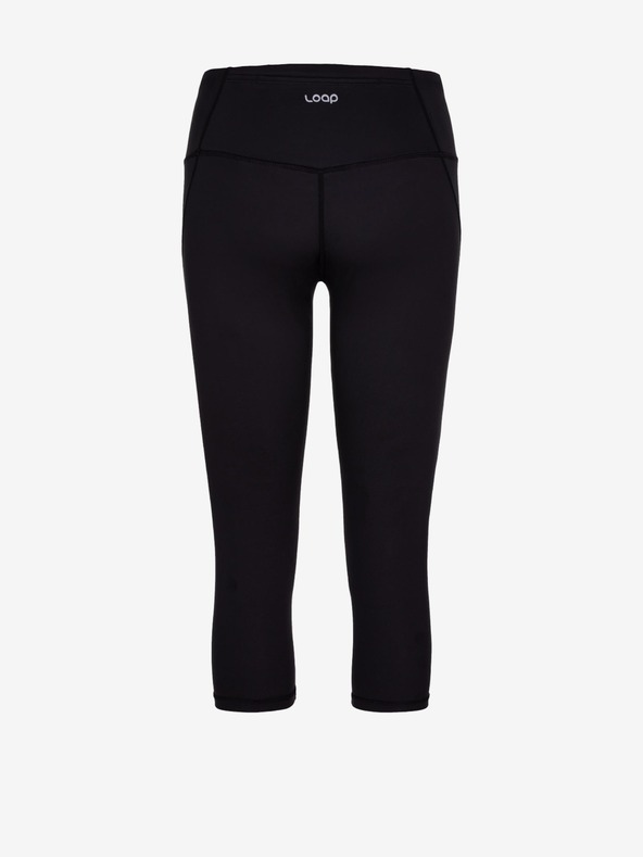 Loap Schwarze Damen-3/4-Leggings LOAP Mebelis