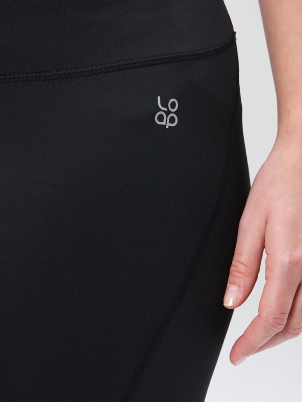 Loap Schwarze Damen-3/4-Leggings LOAP Mebelis