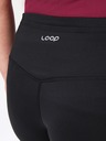 Loap Schwarze Damen-3/4-Leggings LOAP Mebelis