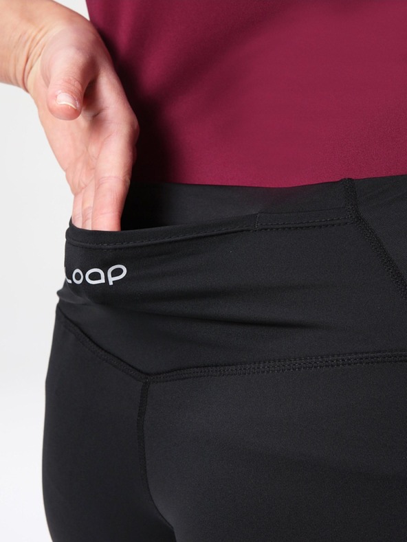 Loap Schwarze Damen-3/4-Leggings LOAP Mebelis