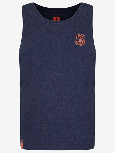 Loap Dunkelblaues Herren-Tank-Top LOAP Bendik