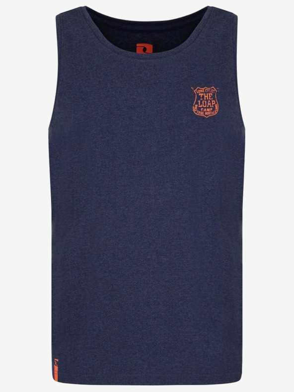 Loap Dunkelblaues Herren-Tank-Top LOAP Bendik