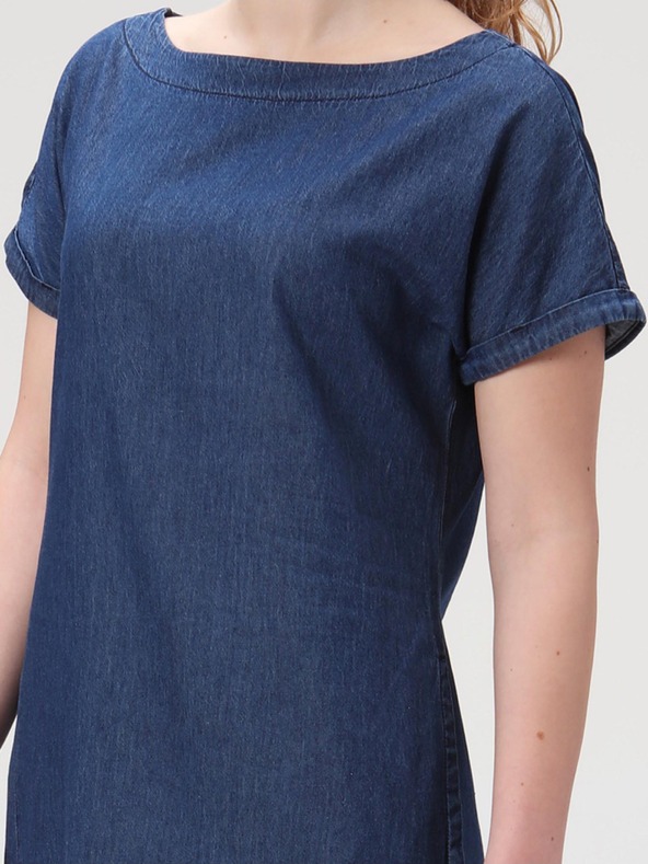 Loap Dunkelblaues Damenkleid LOAP Diviniss