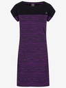 Loap Schwarz-lila Damen-Kleid LOAP Abyss