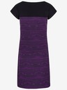 Loap Schwarz-lila Damen-Kleid LOAP Abyss