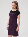 Loap Schwarz-lila Damen-Kleid LOAP Abyss
