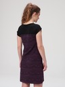 Loap Schwarz-lila Damen-Kleid LOAP Abyss