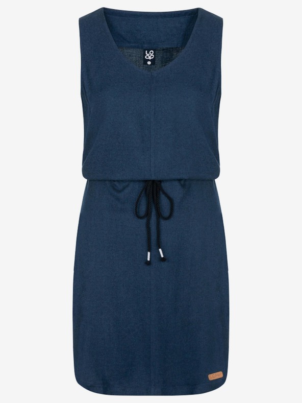 Loap Dunkelblaues Damenkleid LOAP Necla