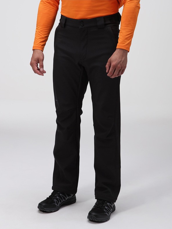 Loap Schwarze Herren-Softshell-Hose LOAP LUPIC