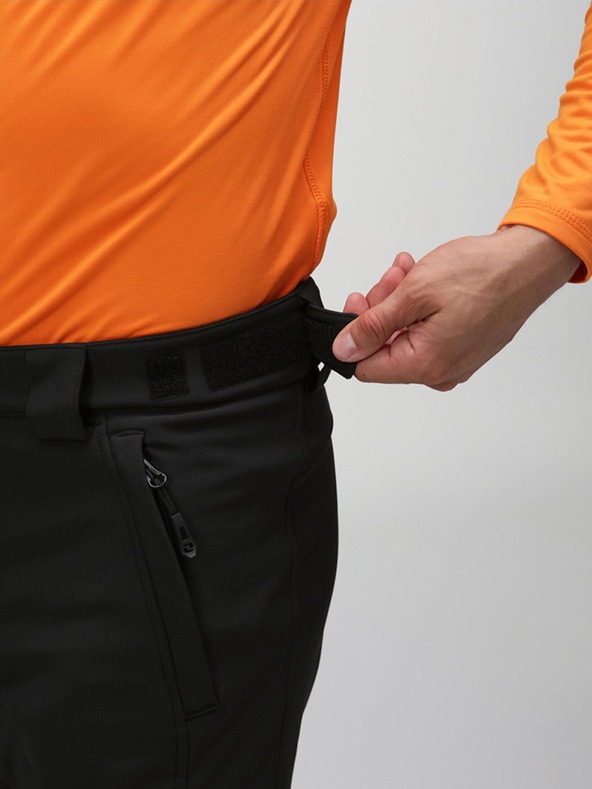 Loap Schwarze Herren-Softshell-Hose LOAP LUPIC