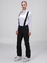 Loap Dunkelgraue Damen-Softshell-Hose LOAP LUPAGI