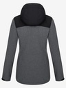 Loap Schwarze und graue Damen-Softshell-Jacke LOAP LUKA