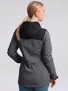 Loap Schwarze und graue Damen-Softshell-Jacke LOAP LUKA