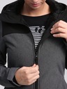 Loap Schwarze und graue Damen-Softshell-Jacke LOAP LUKA