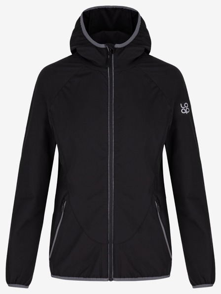 Loap Schwarze Damen-Sportjacke LOAP URLANA
