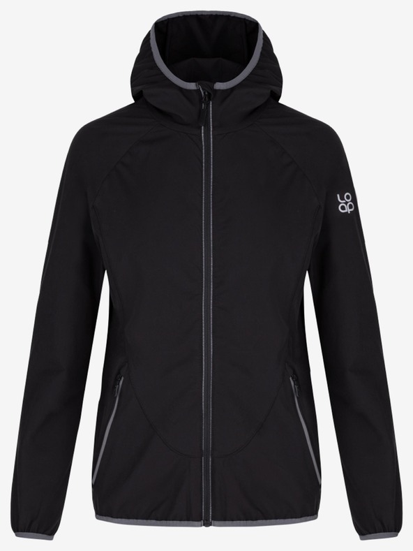 Loap Schwarze Damen-Sportjacke LOAP URLANA