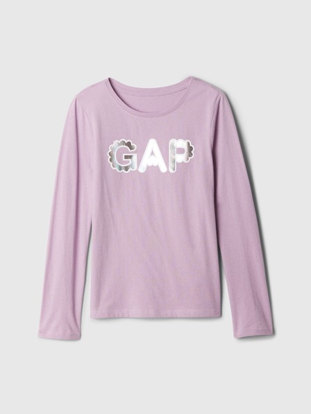 GAP Kinder T-Shirt mit metallischem Logo GAP