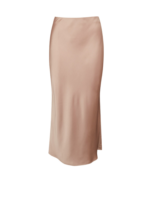 Orsay Beigefarbener Damen-Midirock ORSAY