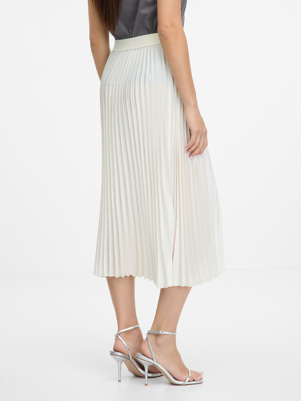 Orsay Cremefarbener  Damen-Rock ORSAY