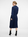 Orsay Dunkelblaues Damen-Midikleid ORSAY