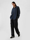 GAP Damen Chambray-Oversize-Hemd Big Shirt GAP