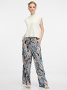 Orsay Blaue gemusterte Damenhose ORSAY