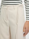 Orsay Cremefarbene weite Damenhose ORSAY