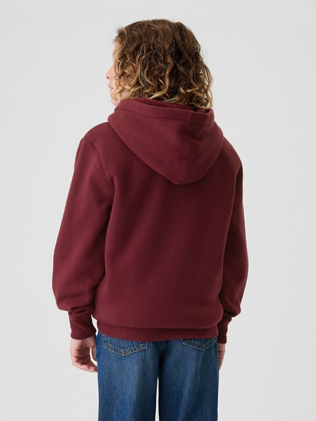 GAP Kinder sherpa-Sweatjacke mit Logo GAP