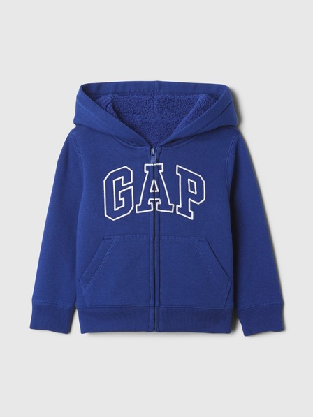 GAP Baby Sherpa-Sweatshirt mit Logo GAP