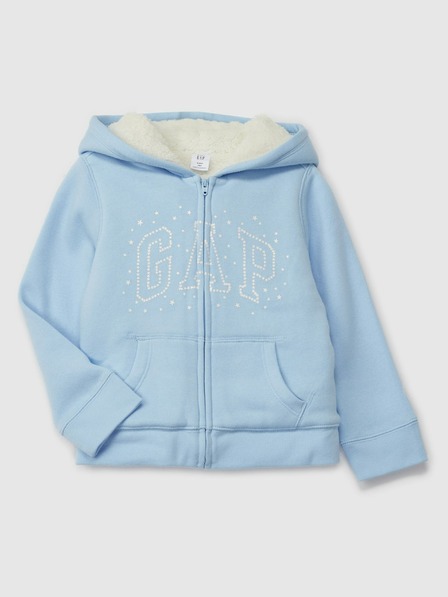 GAP Baby Sherpa Hoodie with Logo