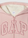 GAP Kinder sherpa-Sweatjacke mit Logo GAP