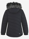 Loap Schwarze Skijacke für Mädchen LOAP Fuchsia