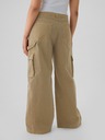 GAP Damen Baggy Khaki Cargohose mit Taschen GAP