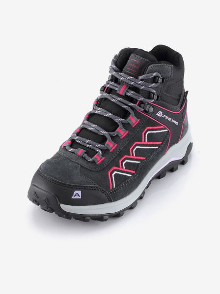 ALPINE PRO Dunkelgraue Damen-Outdoor-Schuhe mit Membrane PTX ALPINE PRO Wuteve