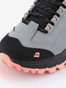 ALPINE PRO Schwarze und graue Damen Outdoor-Stiefel mit Membrane PTX ALPINE PRO Kneiffe