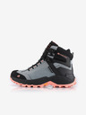 ALPINE PRO Schwarze und graue Damen Outdoor-Stiefel mit Membrane PTX ALPINE PRO Kneiffe