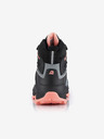ALPINE PRO Schwarze und graue Damen Outdoor-Stiefel mit Membrane PTX ALPINE PRO Kneiffe