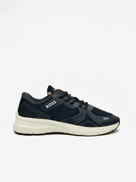 BOSS Weiß und Blau Herren Turnschuhe Hugo Boss