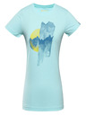 ALPINE PRO Damen-T-Shirt aus Bio-Baumwolle ALPINE PRO EKKA blau