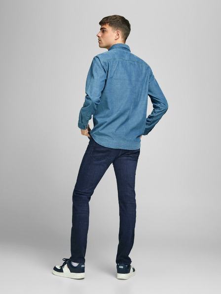 Jack & Jones Dunkelblaue Slim Fit Jeans Jack & Jones Glenn