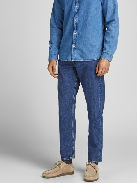 Jack & Jones Blaue Jeans mit gerader Passform Jack & Jones Chris
