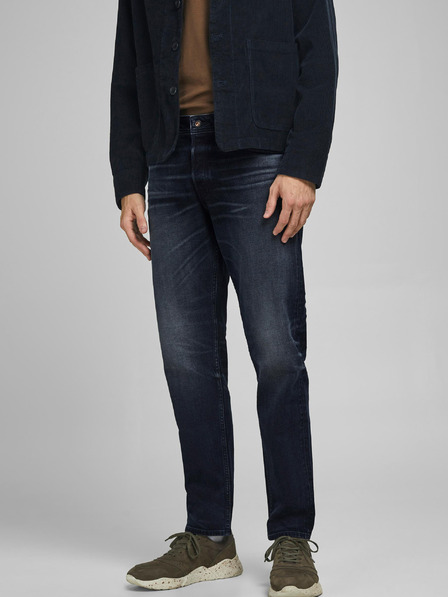 Jack & Jones Dunkelblaue Skinny-Jeans Jack & Jones Mike