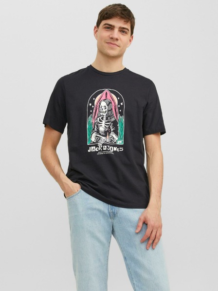 Jack & Jones Schwarzes Jack & Jones After Life T-Shirt für Herren